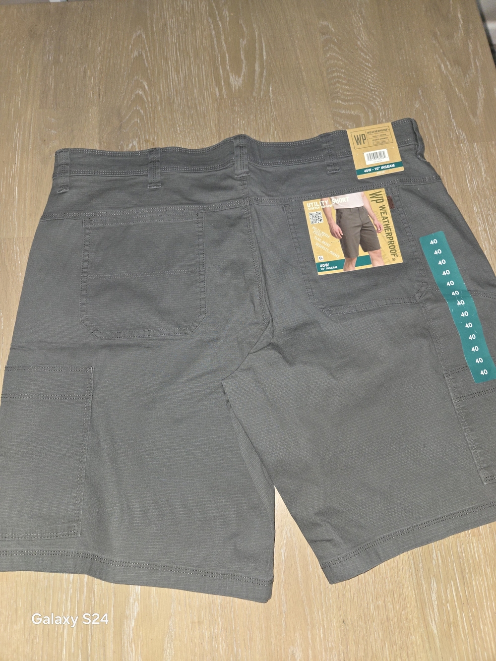 Weatherproof Men's Utility Shorts Sz 40 New WP